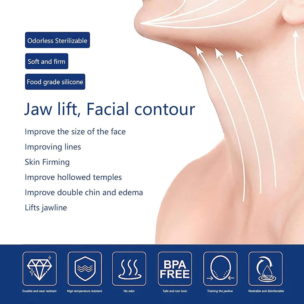 Facial Jaw Exerciser for Slimming & Muscle Training