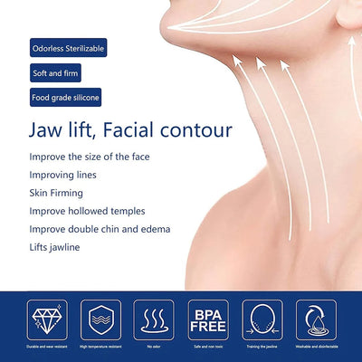 Facial Jaw Exerciser for Slimming & Muscle Training