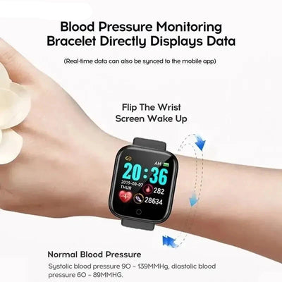 Smart Fitness Pedometer Watch