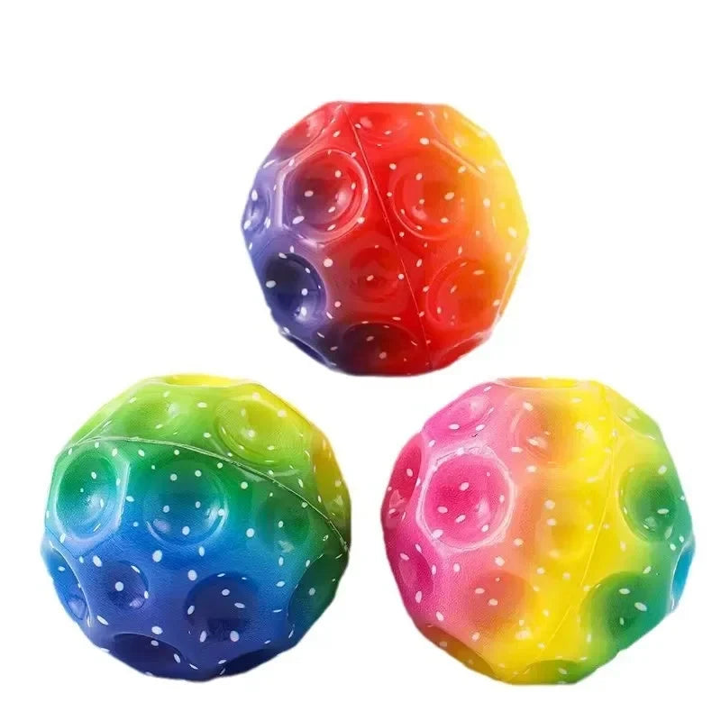 Bouncy Moon Ball High-Resilience Toy