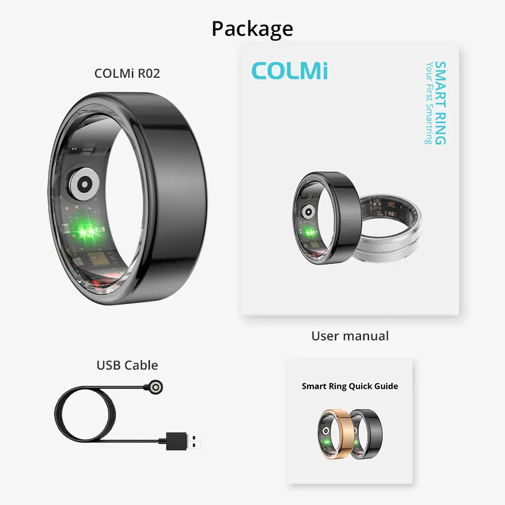 Smart Ring R02 Titanium